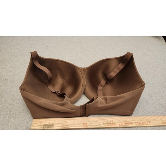 Skims Bra Womens 34DD Brown Underwire T-Shirt Everyday Smooth 421D Padded - Picture 6 of 7